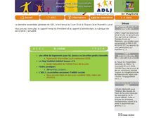 Tablet Screenshot of adlj.org